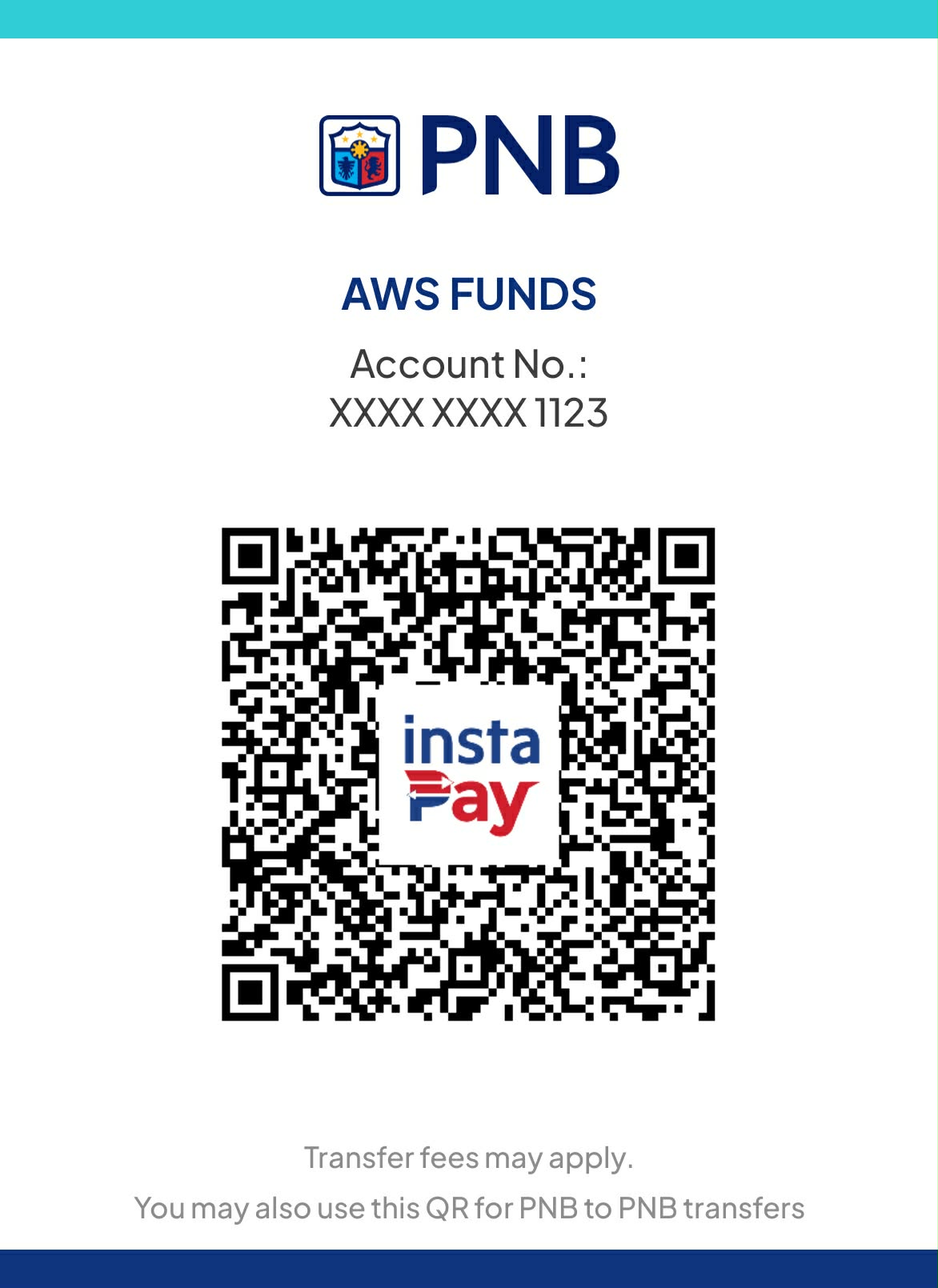 AWS SBG AdU Payment QR Code
